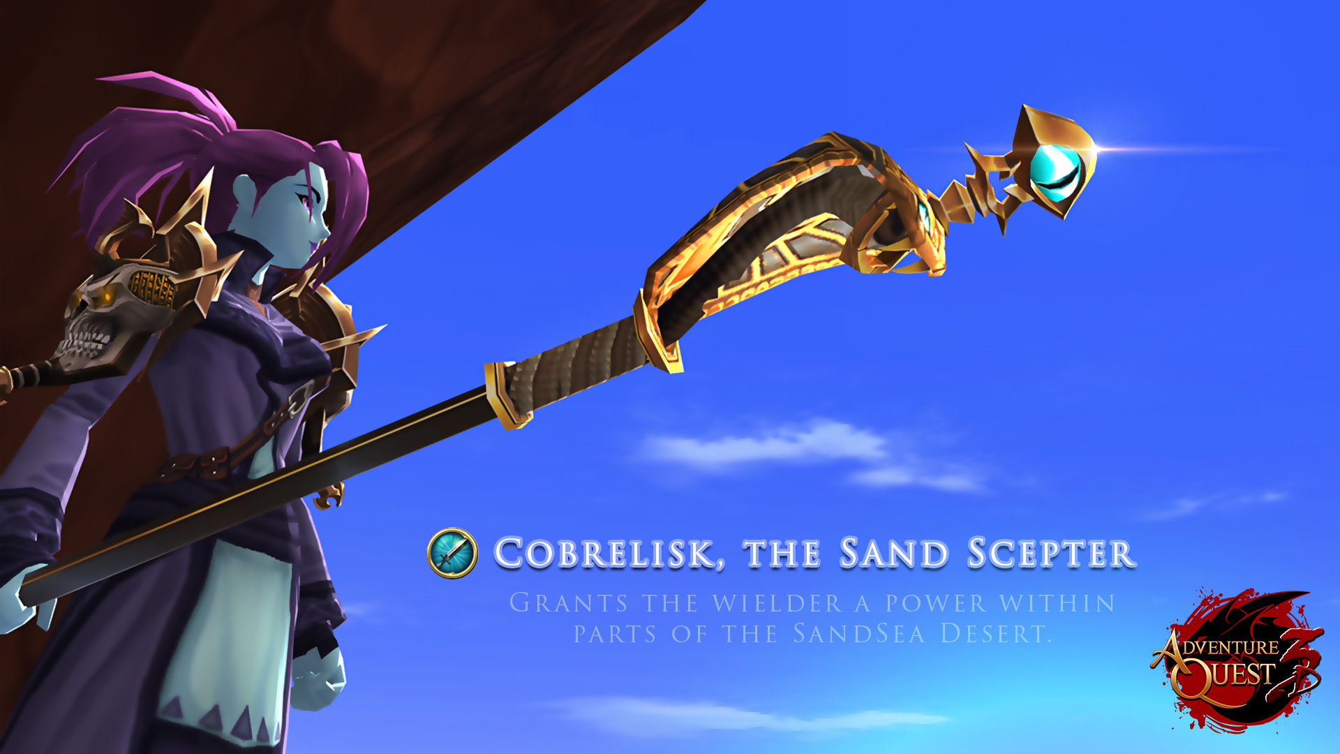 Cobralisk, the Sand Scepter