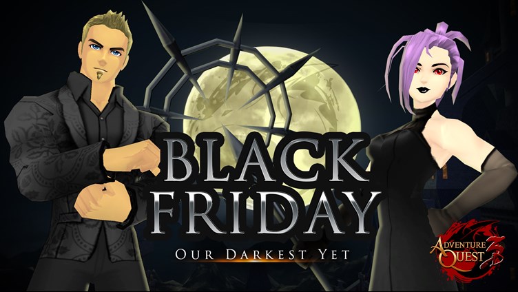 Black Friday 2020 in AdventureQuest 3D