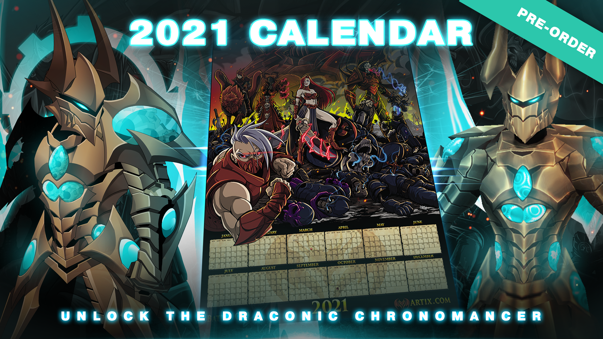 2020 Artix Entertainment Calendar!