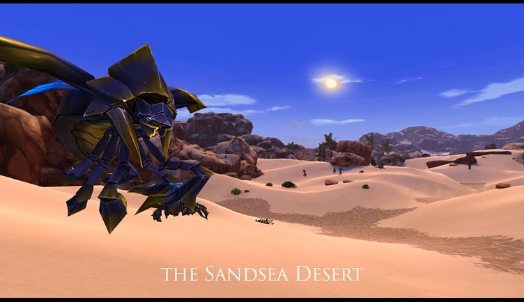 The Sandsea Desert