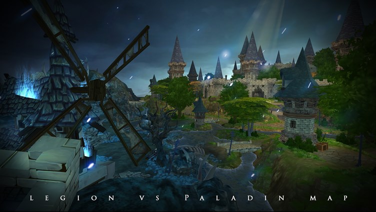 Legion vs Paladin Map