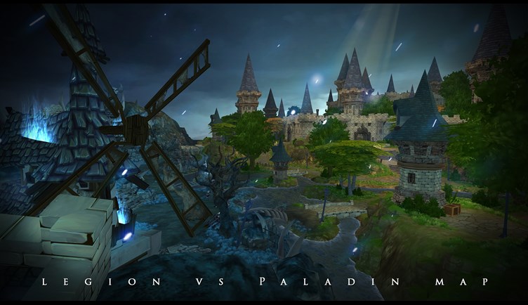 Legion vs Paladin Map