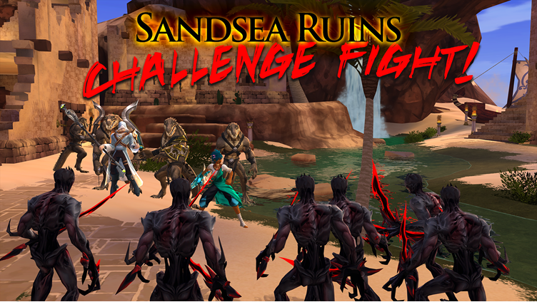 Sandsea Ruins Challenge Fight