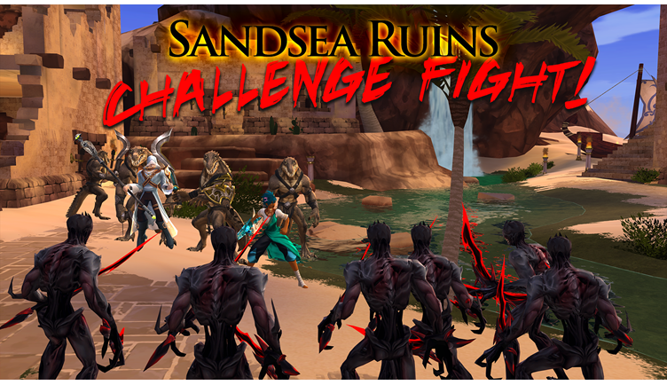 Sandsea Ruins Challenge Fight