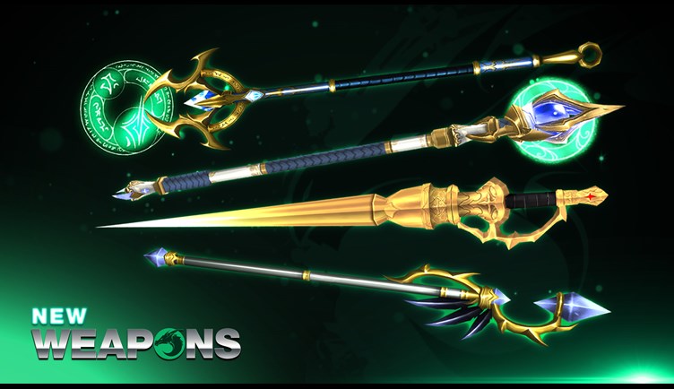 New Live Event Weapons