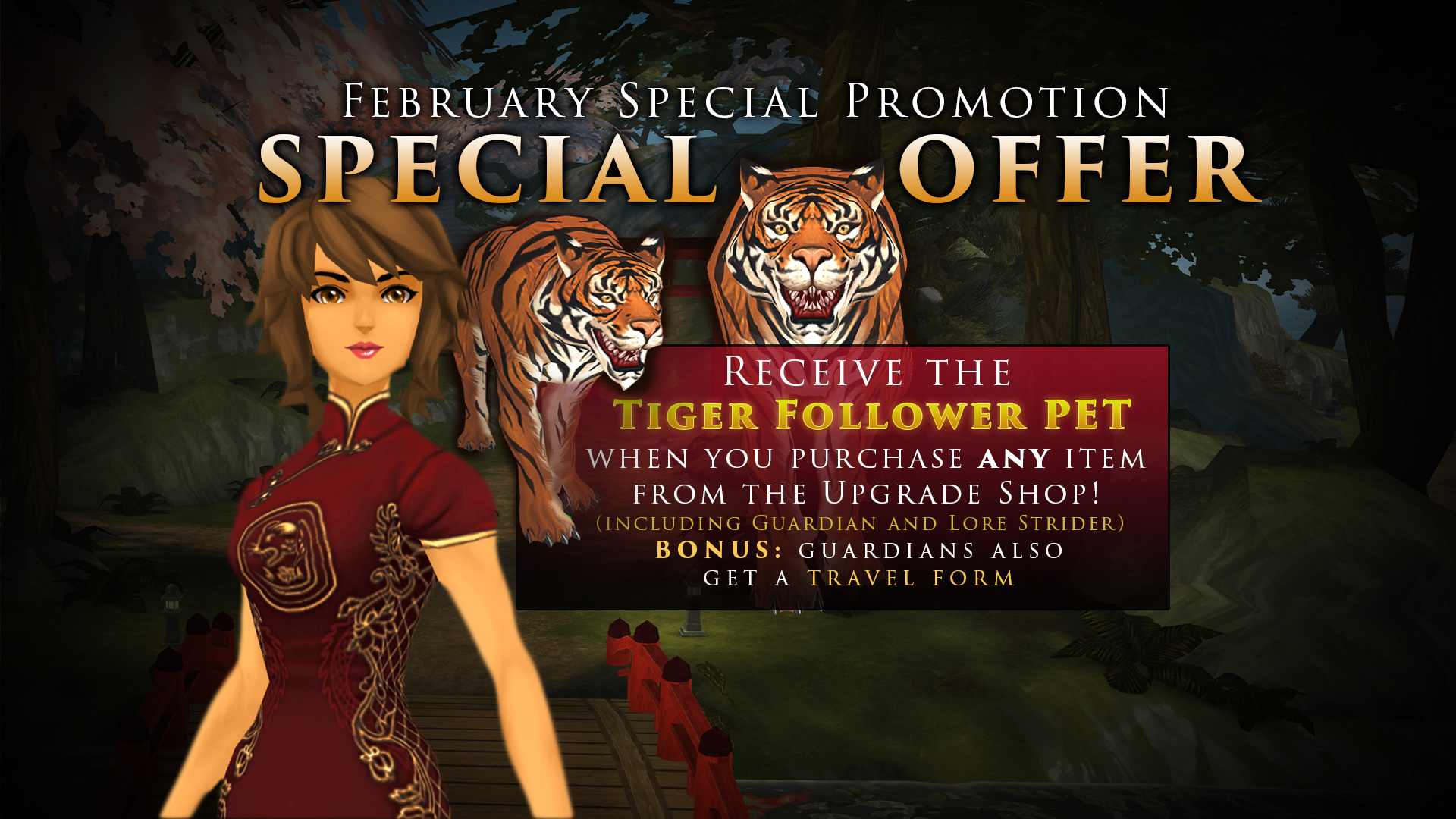 Year of the Tiger - Adventure Quest 3D, Cross Platform MMORPG