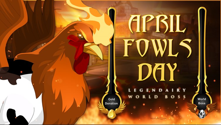 AdventureQuest Worlds April Fowls