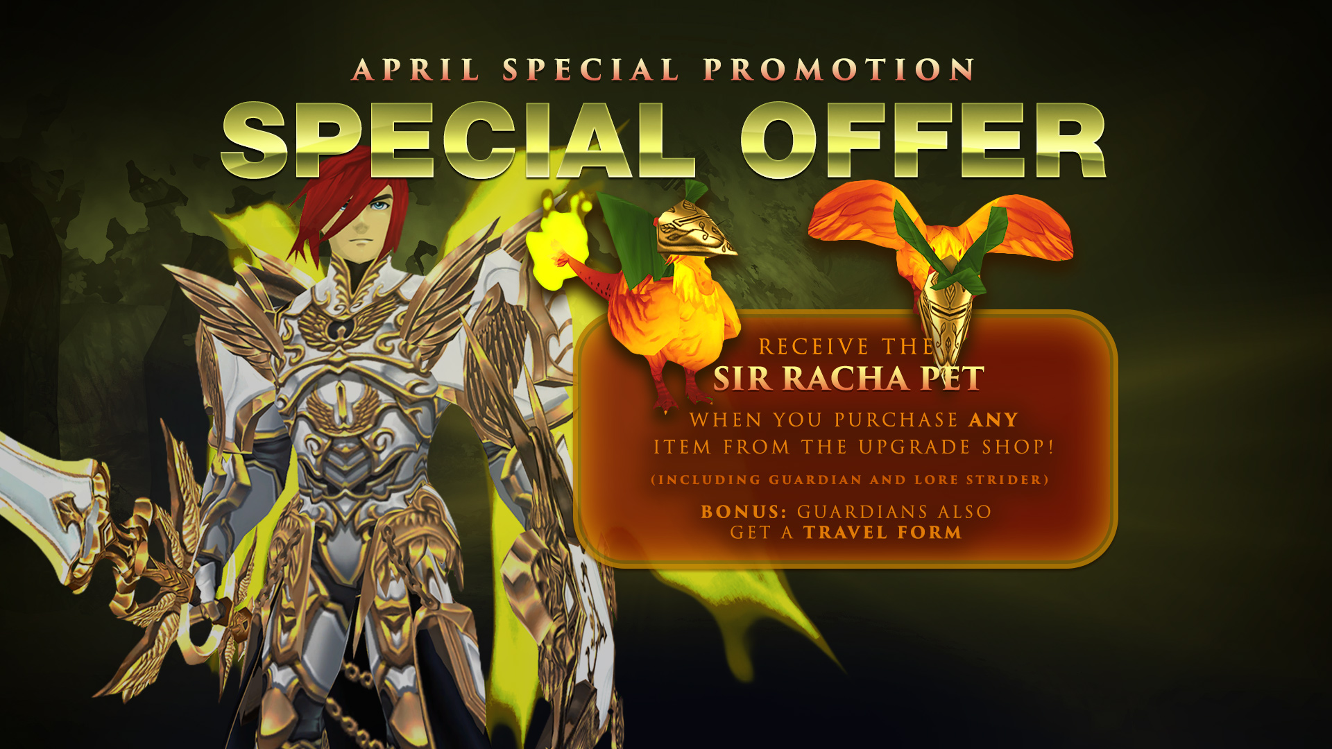 April 2022 Special Offer: Sir Racha Pet