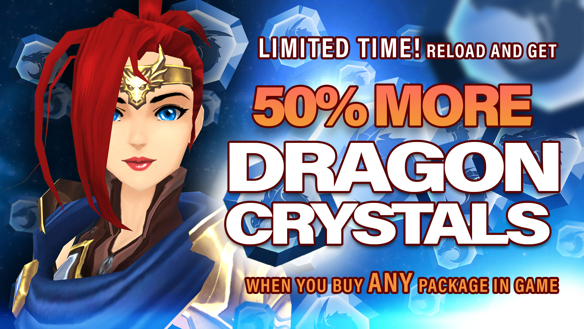 50% More Dragon Crystals