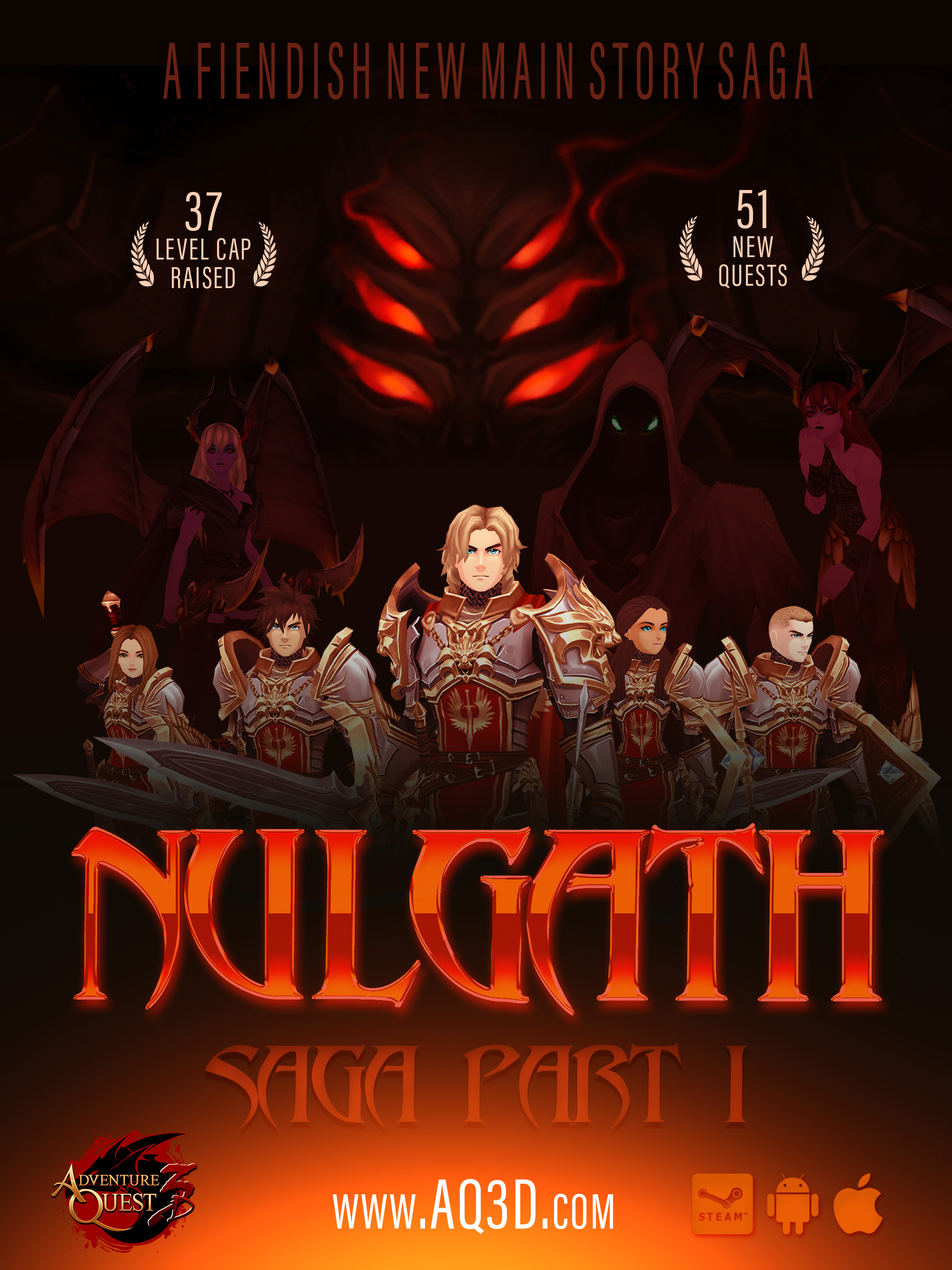 AdventureQuest 3D Nulgath Saga Part 1 Poster
