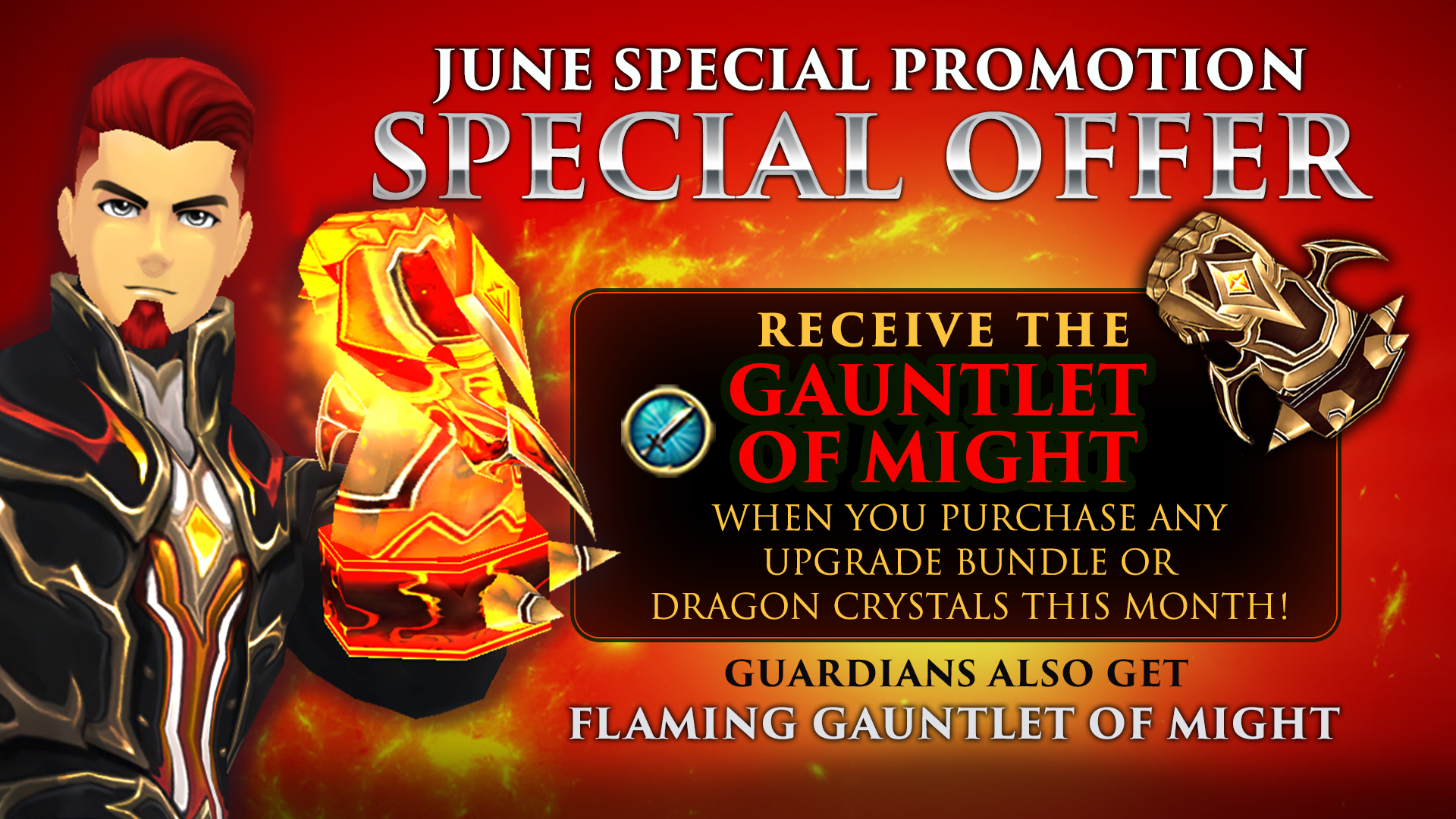 June 2023 Special Promotion: Gauntlet of Might - Adventure Quest