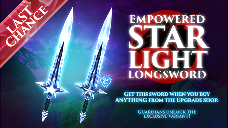 Last Chance Promo Items Starlight Longsword